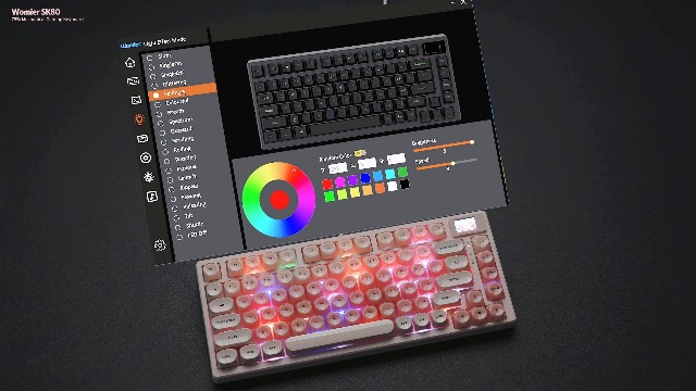 Amazon.com: Womier SK80 75% Foundation Mechanical Keyboard with
